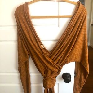 Free People Wrap Top